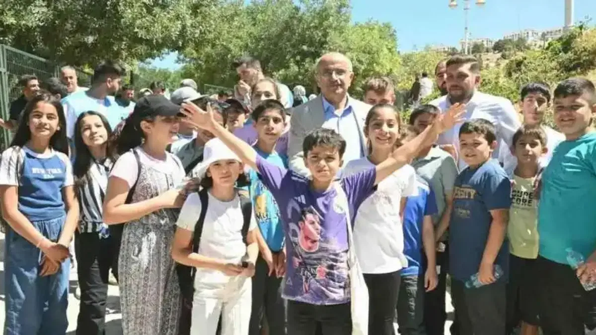Malatya'da öğrencilerin “Yaz Seninle Güzel” programı keyfi