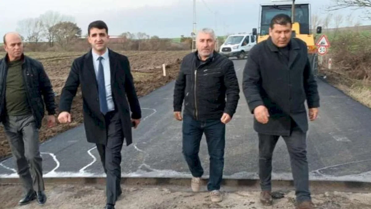 Sevgili Kaymakam'dan asfalt çalışmasına yakın takip