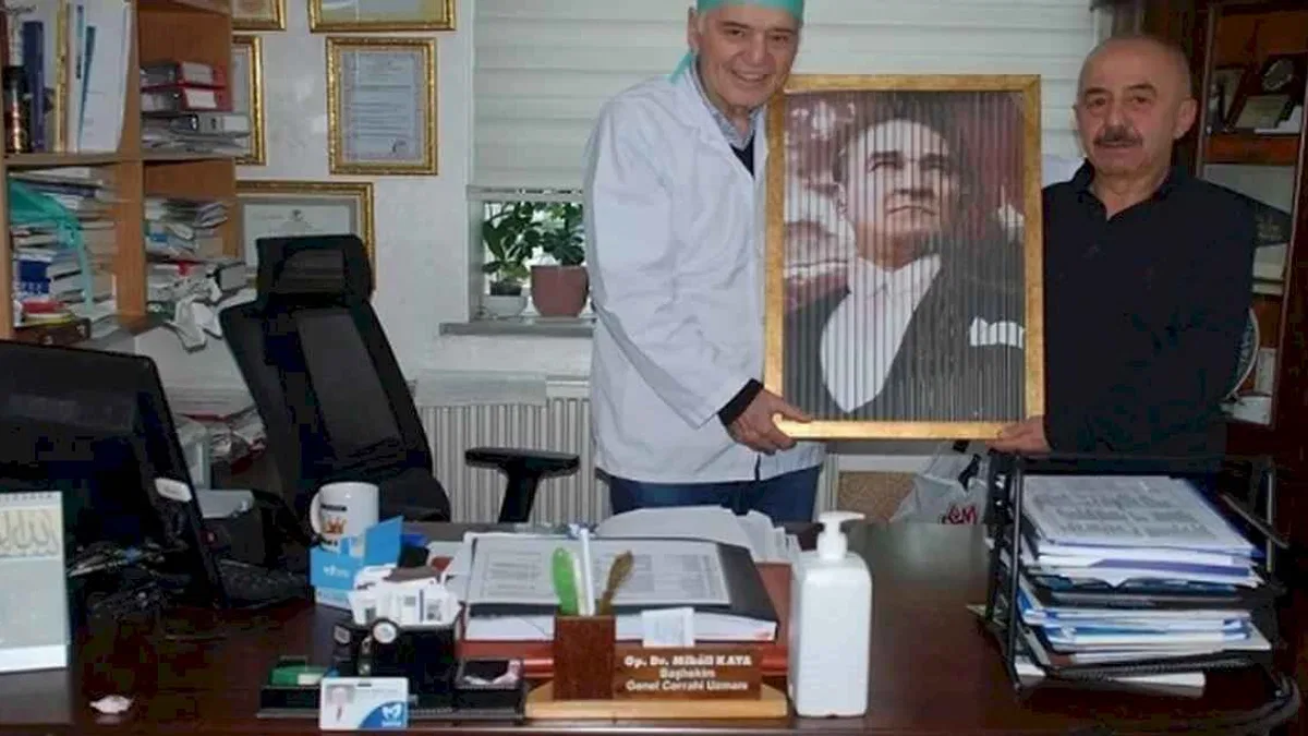 Başhekim Kaya’ya anlamlı ziyaret