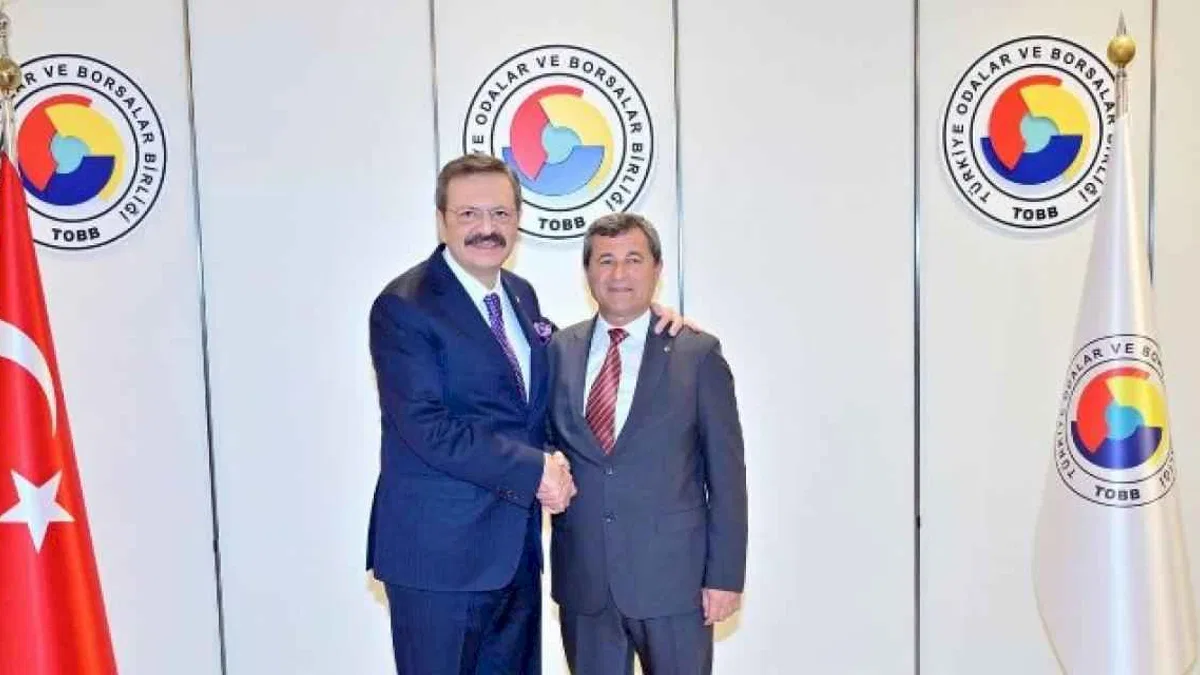 Necmi Sezer’den TOBB Başkanı Hisarcıklıoğlu’na ziyaret