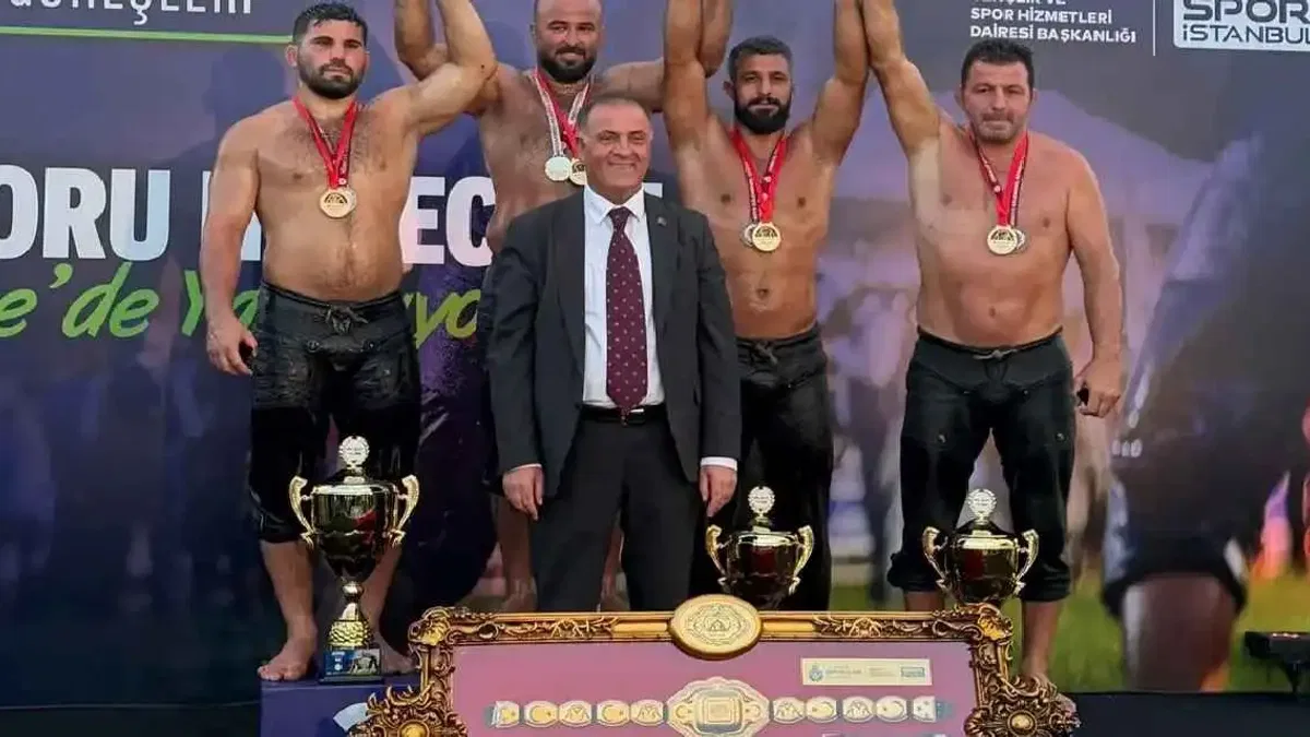 Orhan Okulu Ulugazi'nin yeni başpehlivanı oldu