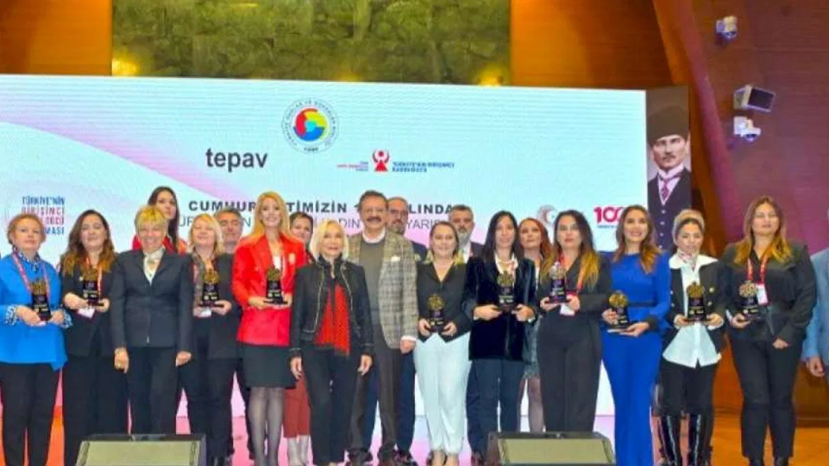 Girişimci kadınların “2023 yıldızları” ödüllendirildi