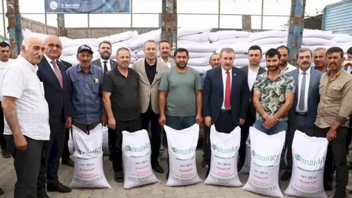 Sivas’ta yerli ve sertifikalı buğday tohumları ücretsiz dağıtıldı