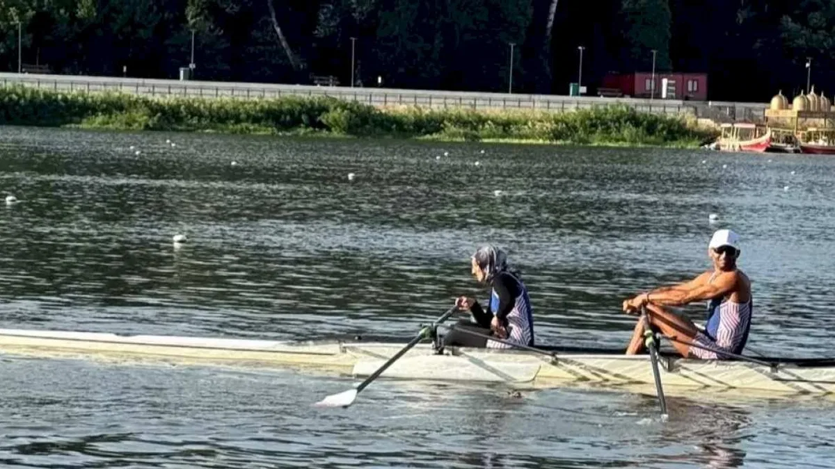 Depremzede sporcu kürekte Türkiye şampiyonu oldu