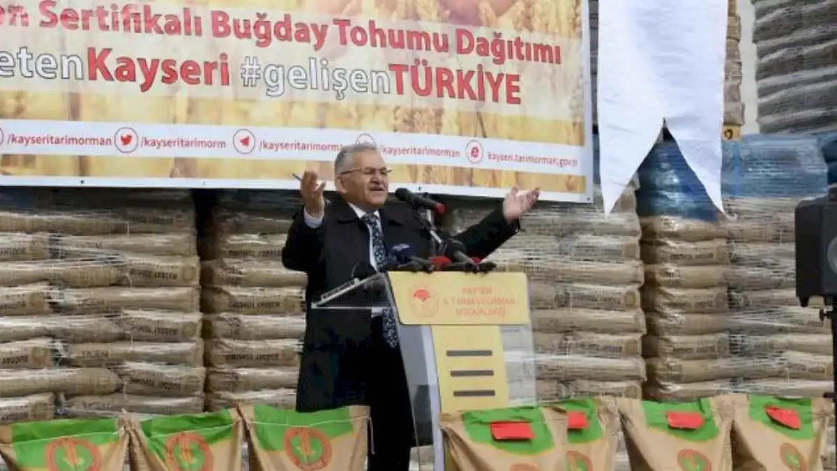 Kayseri tarımda Başkan Büyükkılıç'ın desteği ile yükseliyor