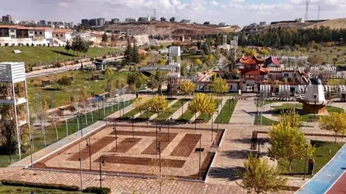 Gaziantep’te Galle Park’a Uluslararası Yeşil Bayrak Ödülü
