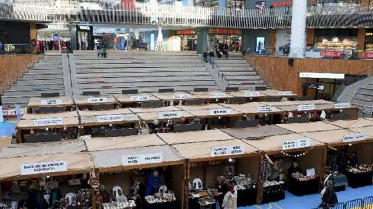 Girişimci kadınlar fuarda buluştu