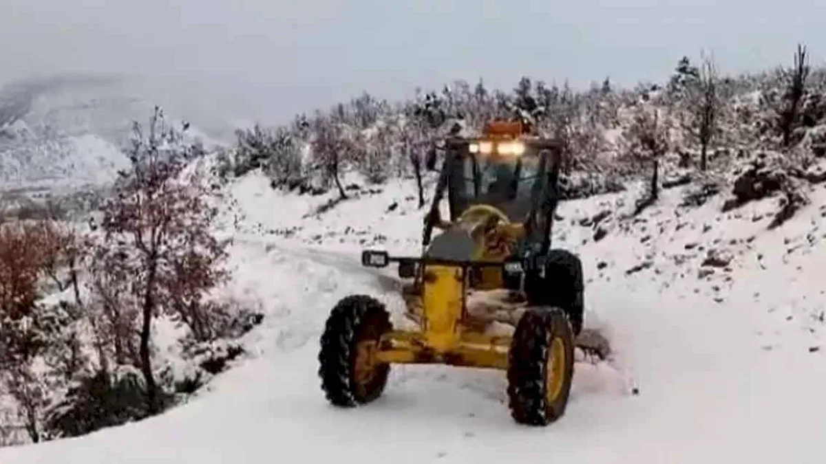 DBB kardan kapanan 129 kilometrelik yolu ulaşıma açtı