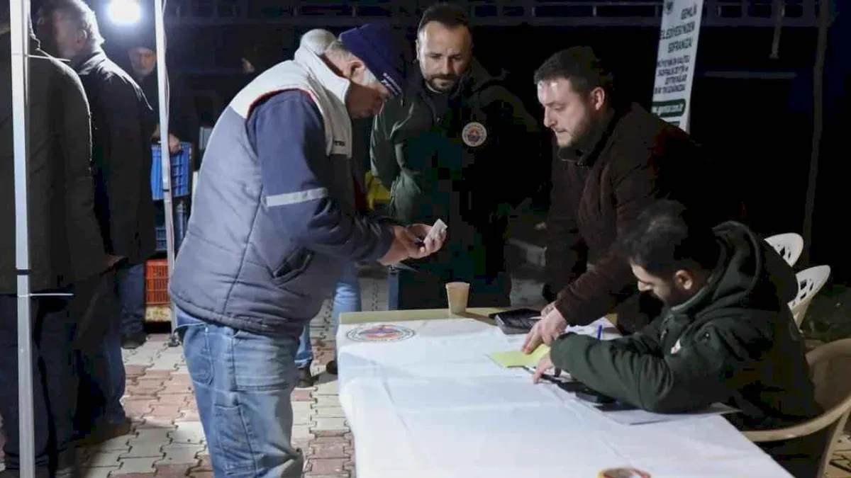 Bursa Gemlik Belediyesi'nden üreticisine 3 milyon liralık destek
