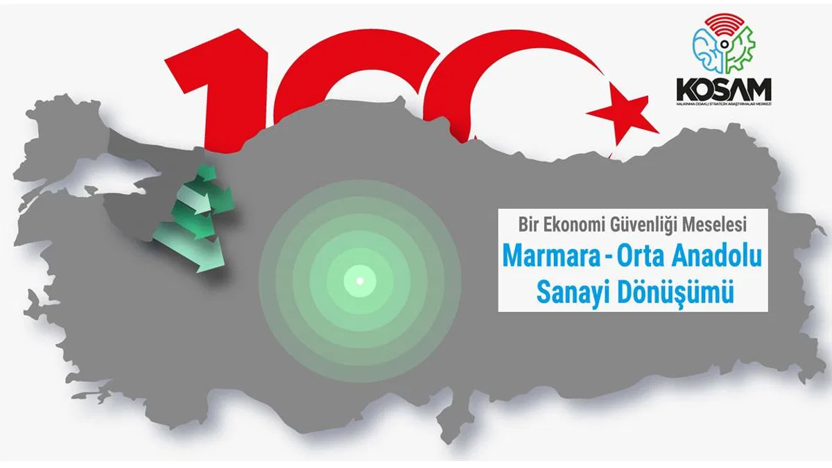 KOSAM'ın Sanayi Dönüşümü Raporu Orta Anadolu'yu İşaret Etti