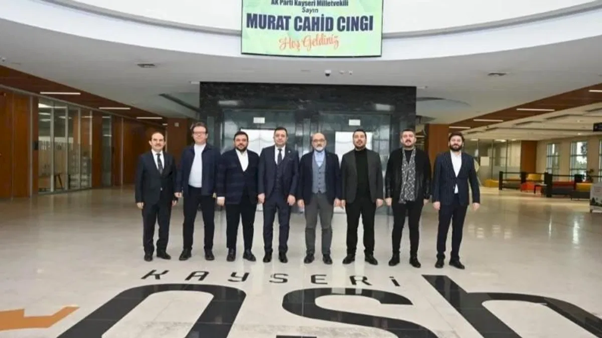 Kayseri OSB Millevekili Cıngı'yı ağırladı