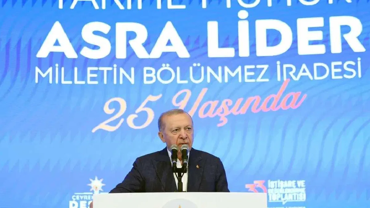 Cumhurbaşkanı Erdoğan: Çeyrek asırda büyük başarı hikâyesine imza attık