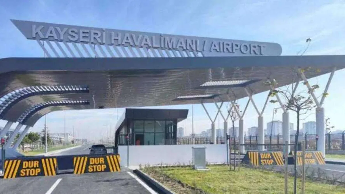 Kayseri Havalimanı'nda son rötuşlar