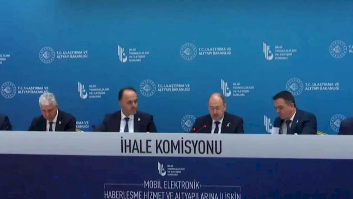 3 milyar dolarlık frekans satışı canlı yayınlandı... 5G ihalesi sona erdi