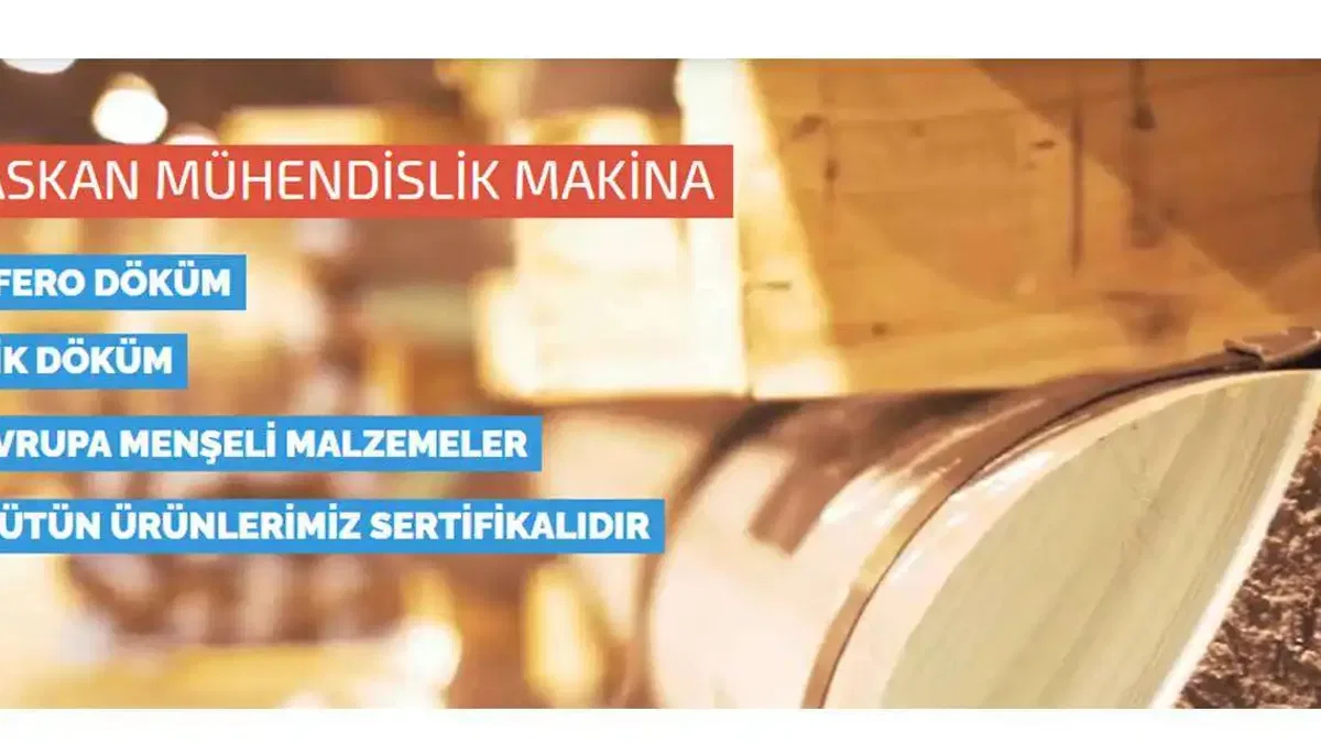Sfero Dökümde Öncü Firma: Askan Mühendislik Makina