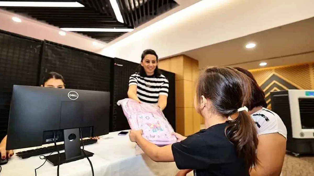 Denizli’de miniklere 'Okula Merhaba' desteği