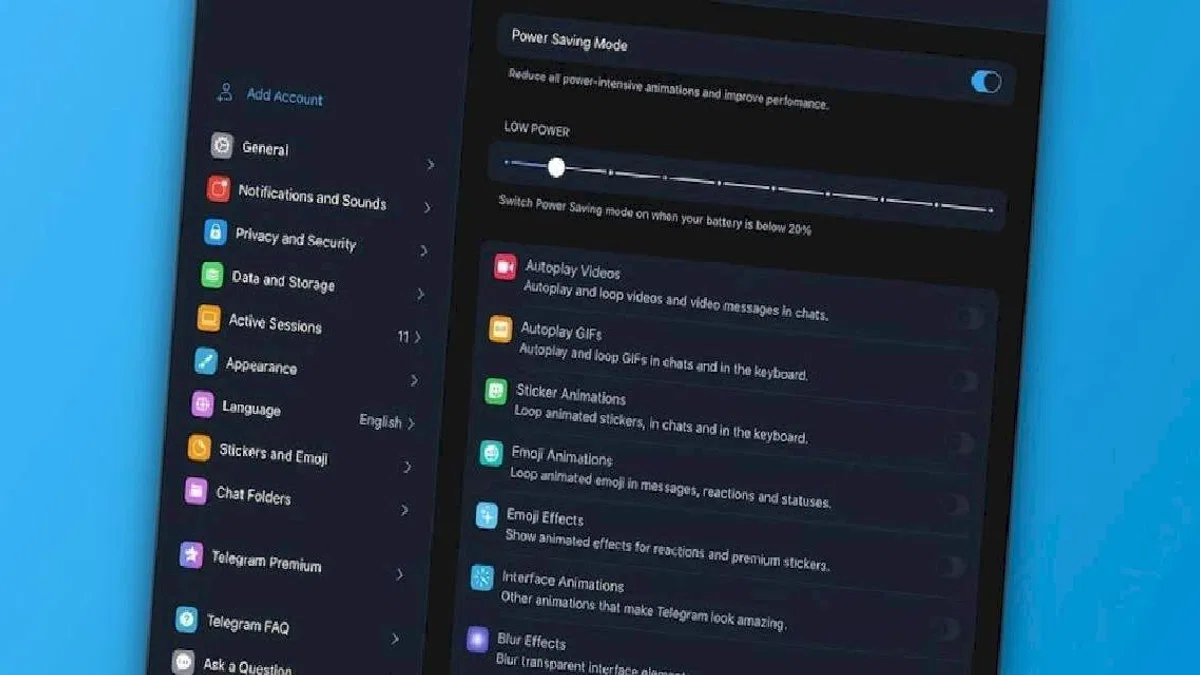 Telegram macOS Sürümü, Pil Tasarrufu İçin Yeni Seçenekler Sunuyor