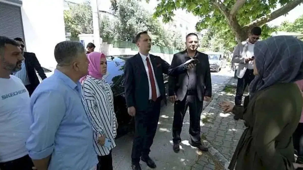 Kızılay Mahallesi'ne çözüm ve proje ziyareti