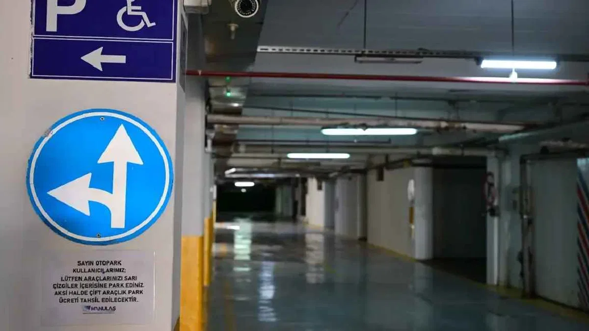 Manisa Büyükşehir Kültür Sitesi Yeraltı Otoparkı’nı yeniledi