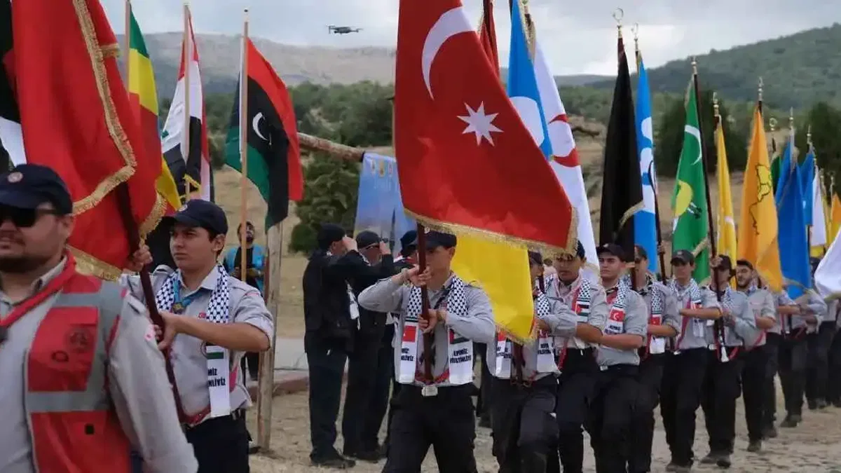 Konya’da İslam İzcileri Dostluk Kampı başladı