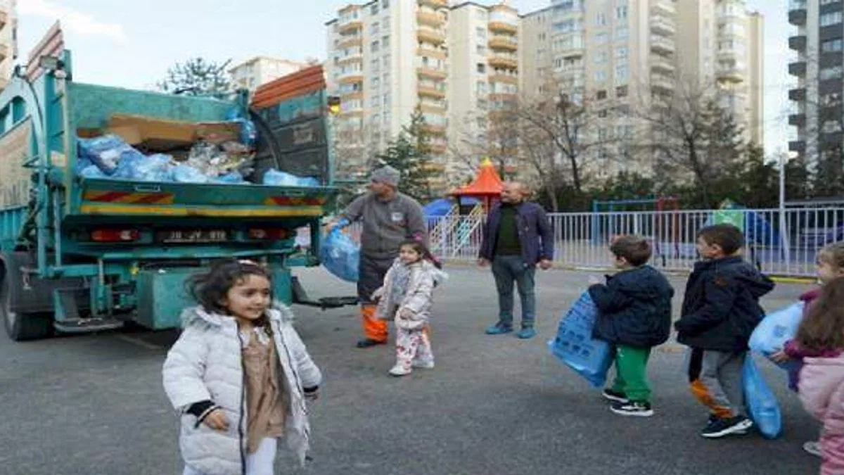 Kayseri Melikgazi'de çocuklara 'enerji tasarrufu' eğitimi