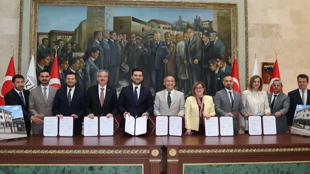 Gaziantep'ten haftaya 5 yeni projeyle start