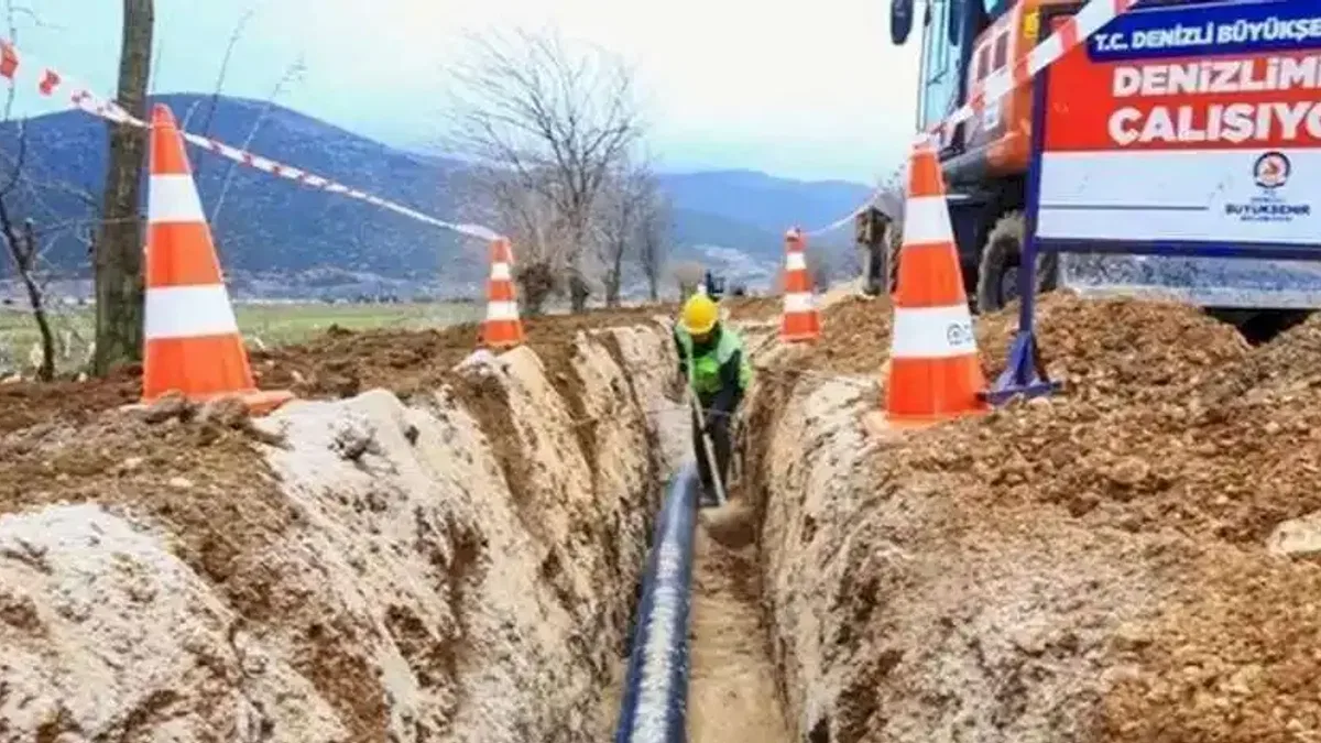 Denizli'de Yassıhöyük sağlıklı suya kavuşuyor