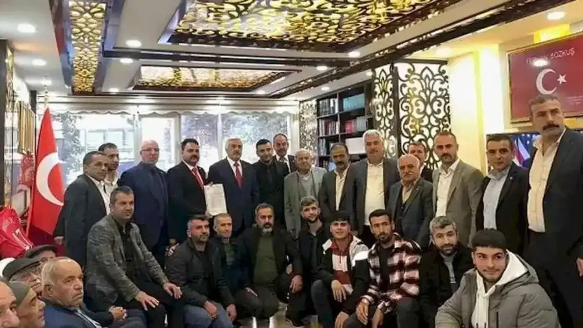 MHP Mardin Yeşilli ilçe başkanlığına Ali Savaş atandı