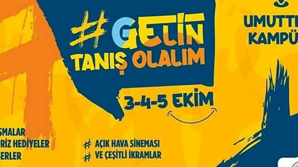'Gelin Tanış Olalım' Etkinliğinde Buluşturacak