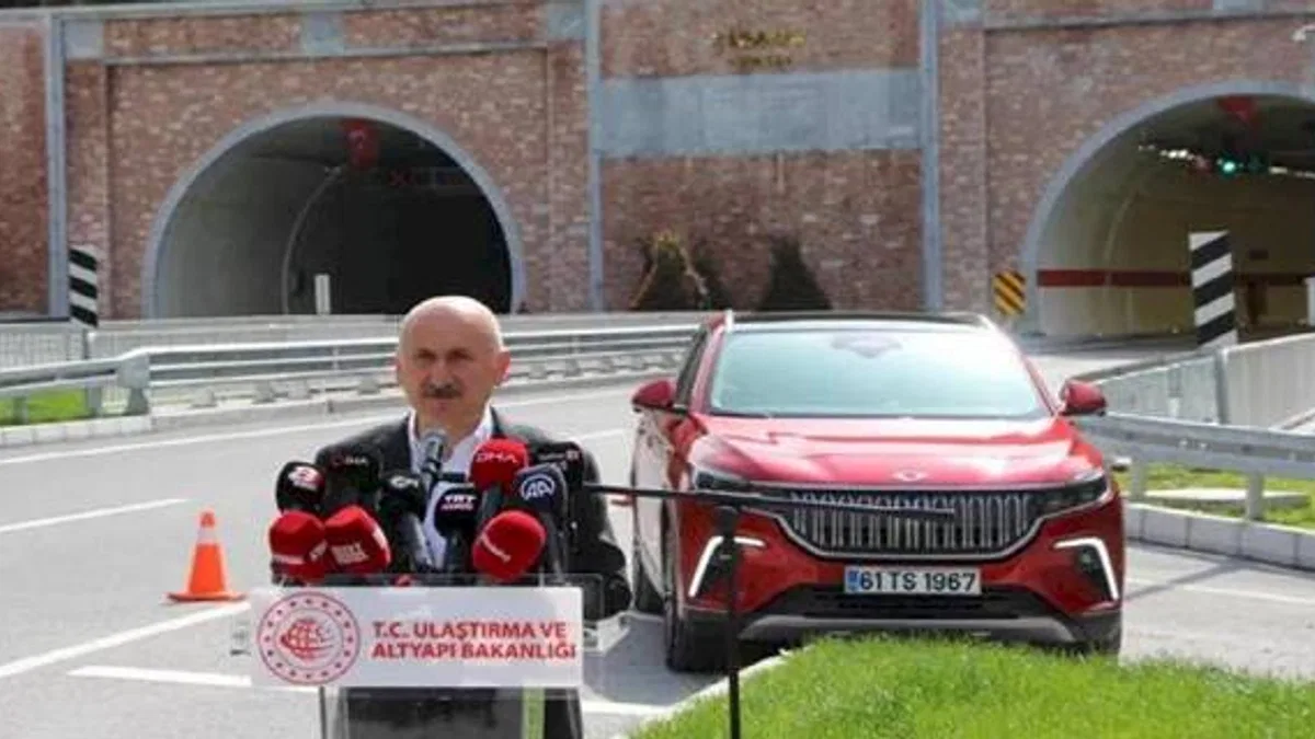 Yeni Zigana Tüneli'nden 100 bin araç geçti