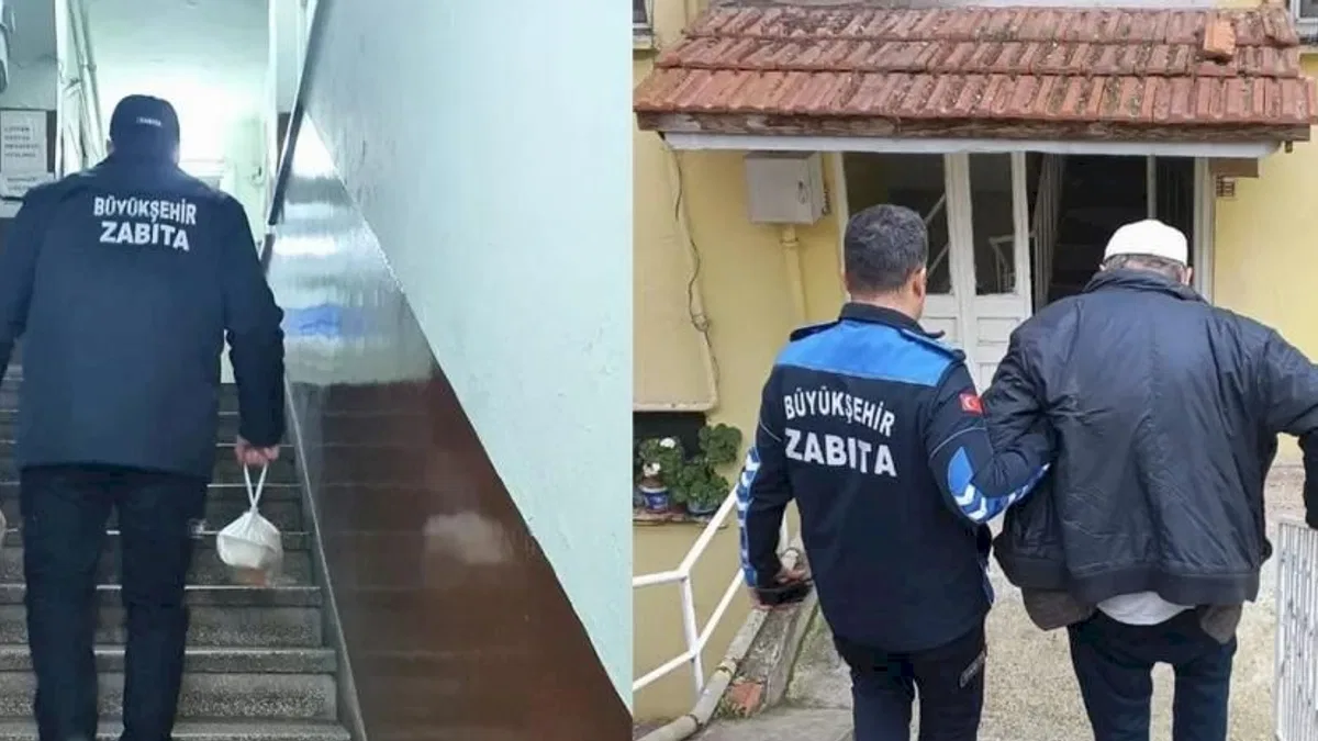 Balıkesir'de soğuk havada vatandaşa destek