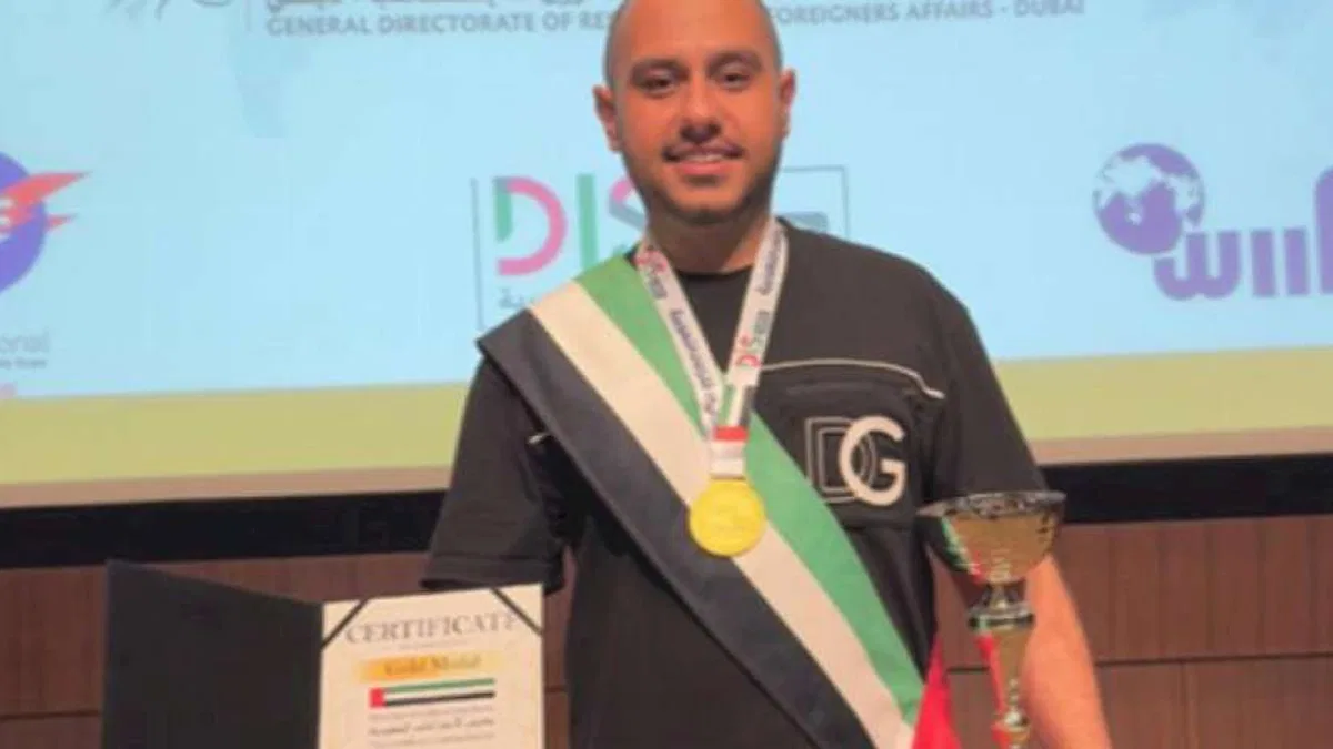 Girişimci Sepeher Moosavi’ye Dubai’den altın madalya