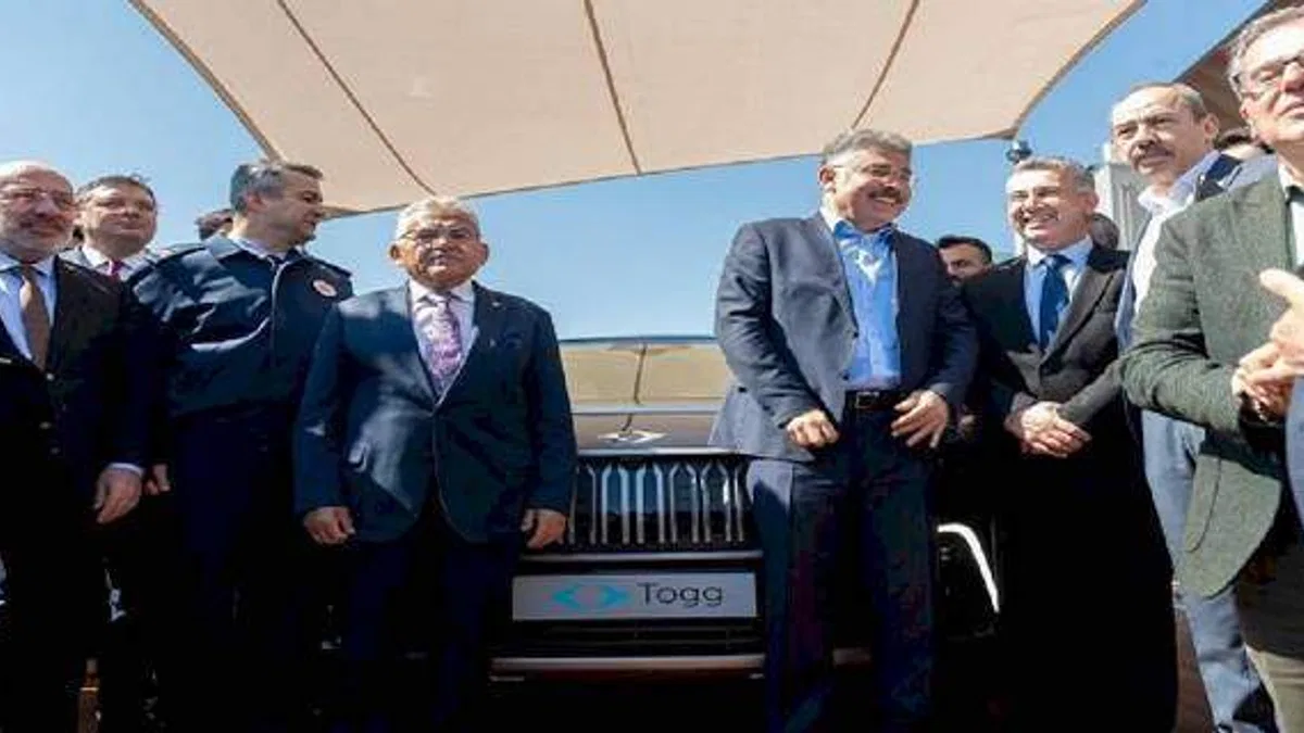 Memduh Büyükkılıç'tan Togg teşekkürü
