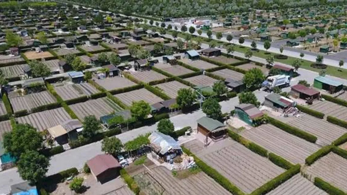 Konya Karatay'da hobi bahçeleri için kura zamanı