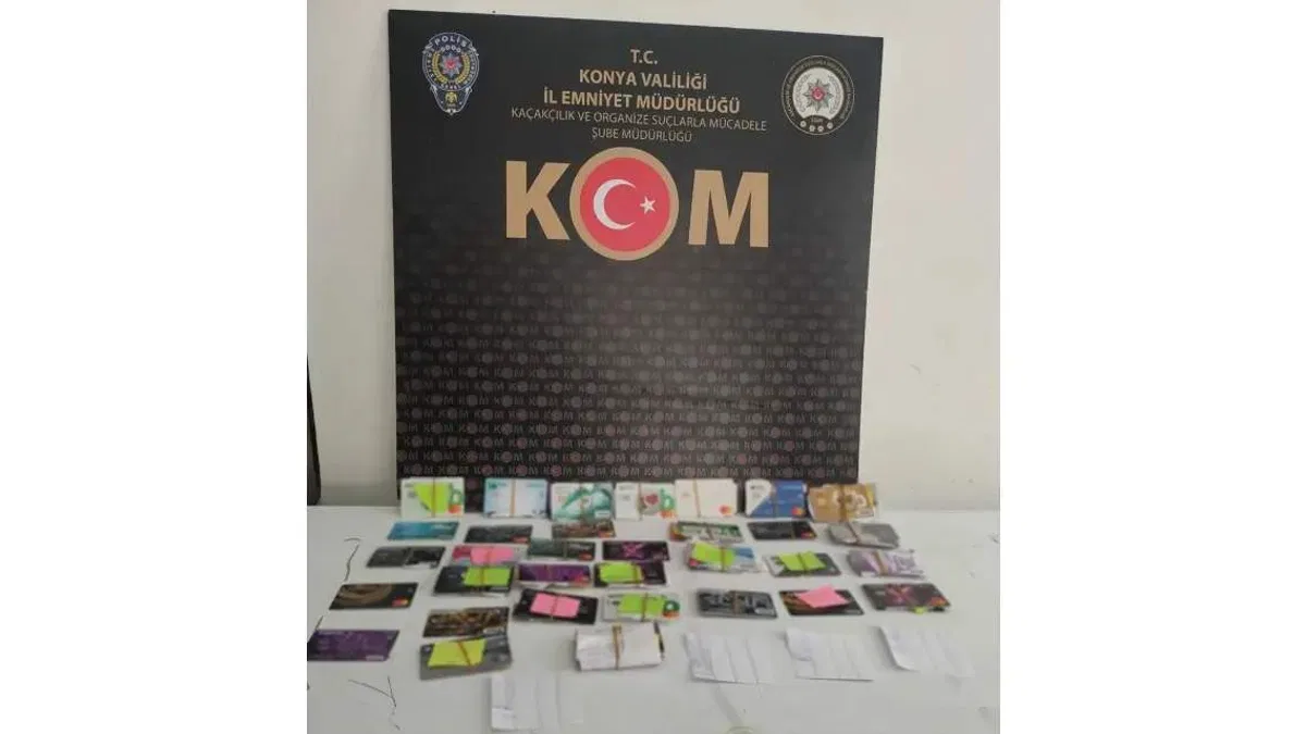 Konya'da ‘POS tefeciliği’ operasyonunda 3 şüpheli yakalandı