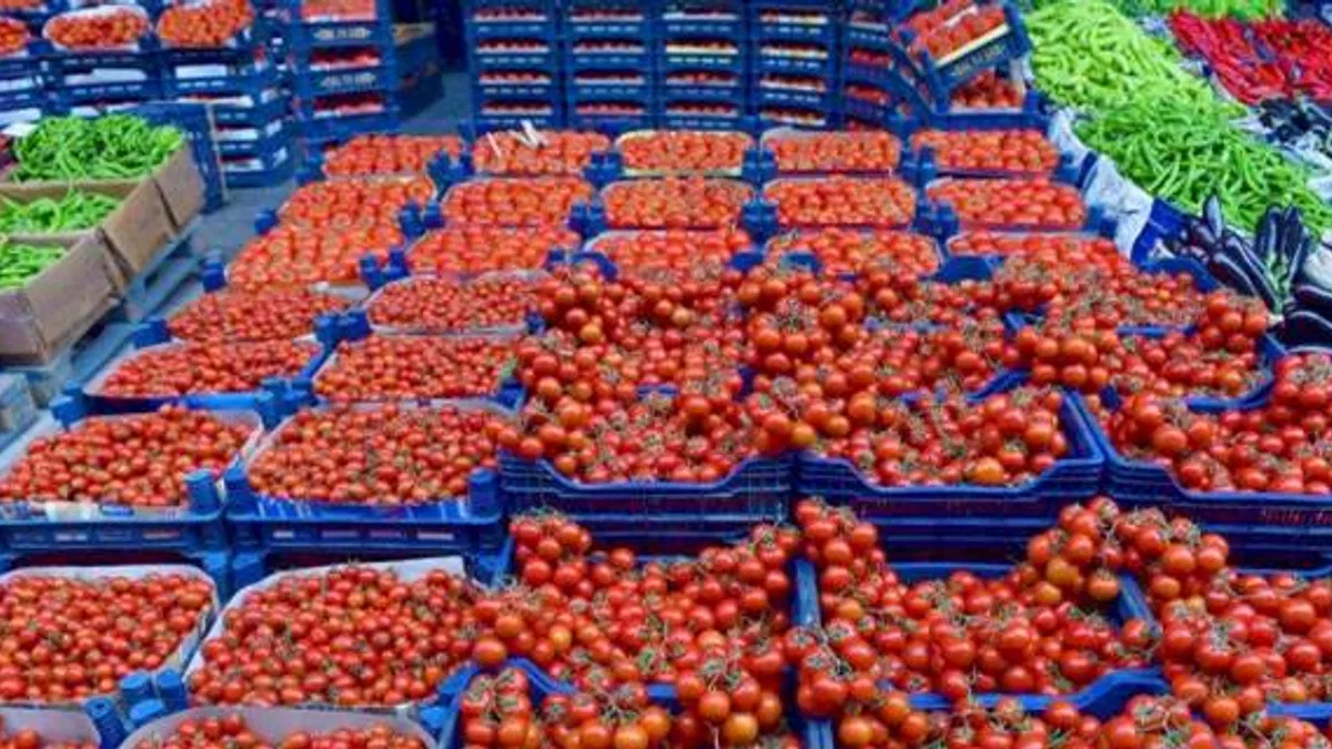 Başkentte en çok domates tüketildi