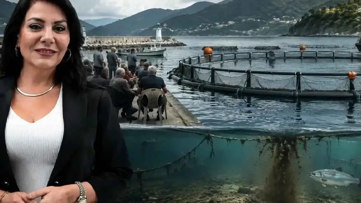 Rize'de kafes balıkçılığı projesine karşı nöbet... Zafer Partili Aslan’dan Rize balıkçı köyü çağrısı