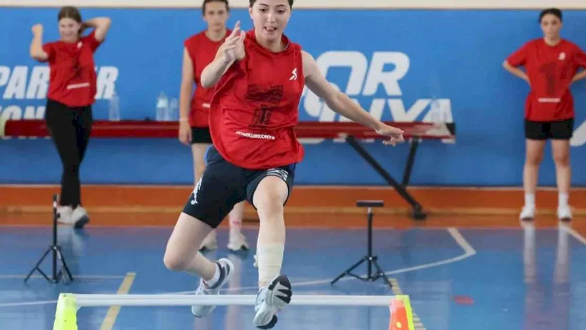 Konya Büyükşehir'den 220 bin kişiye spor hizmeti