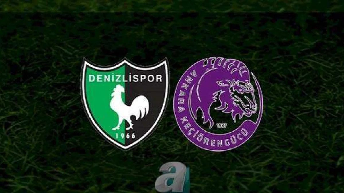 Denizlispor - Keçiörengücü maçı ne zaman, saat kaçta ve hangi kanalda? | TFF 1. Lig