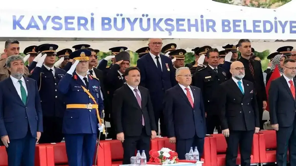 Kayseri Büyükşehir'den 30 Ağustos için özel tören