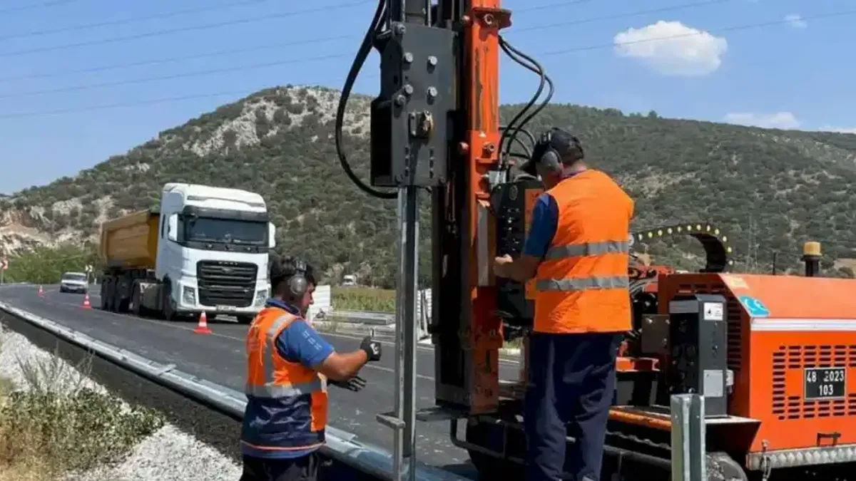 Muğla’da yol güvenliği için 36 milyon TL’lik yatırım