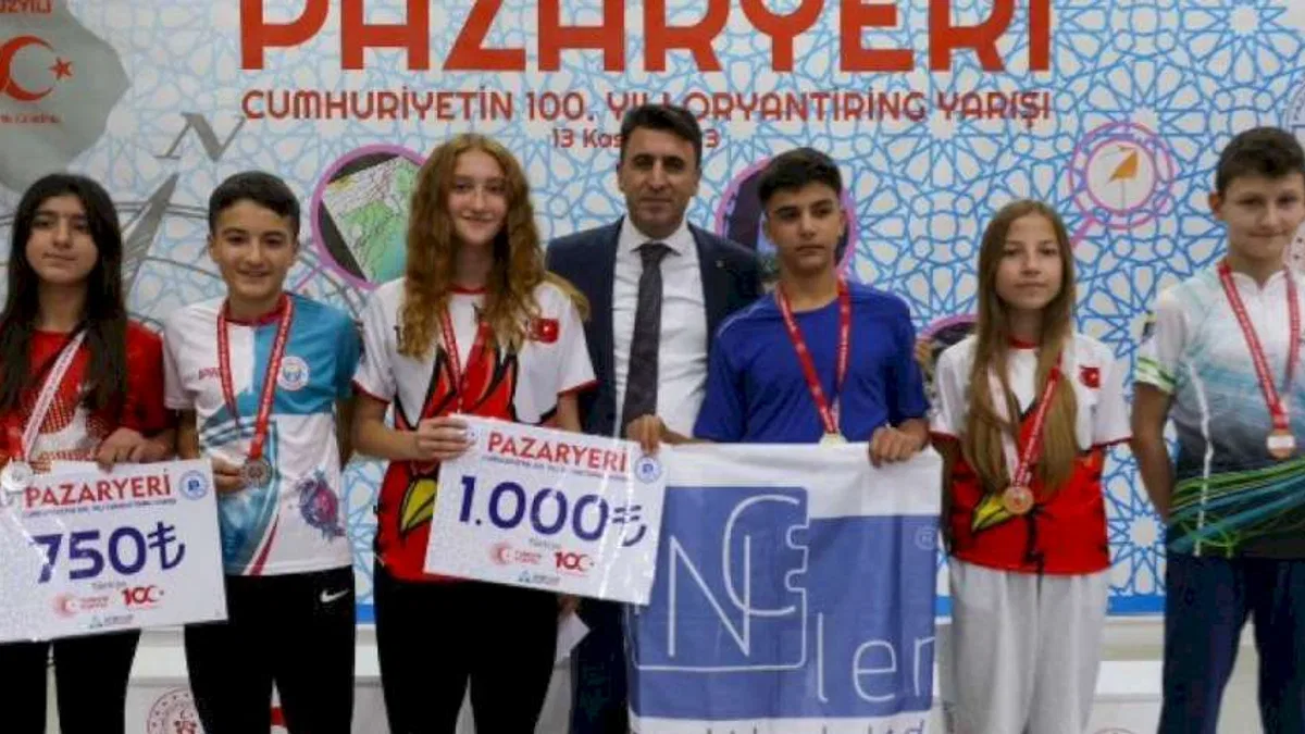 Bilecik Pazaryeri 'oryantiring' ile tanıştı
