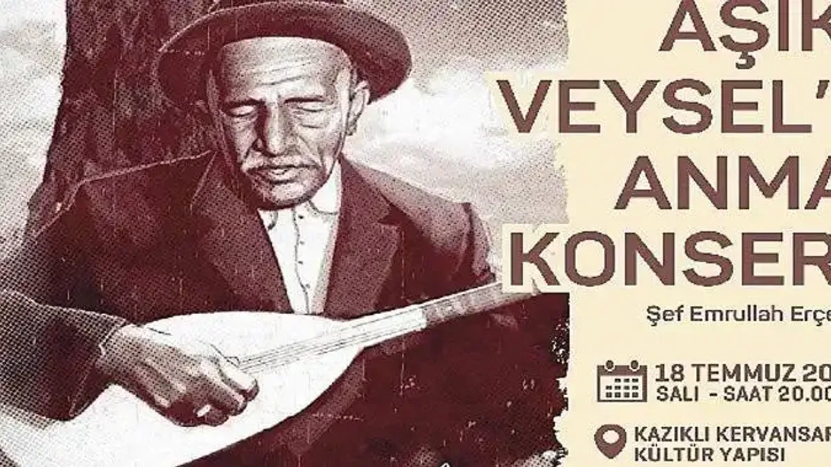 Aşık Veysel unutulmaz Türküleriyle Gölcük'te anılacak