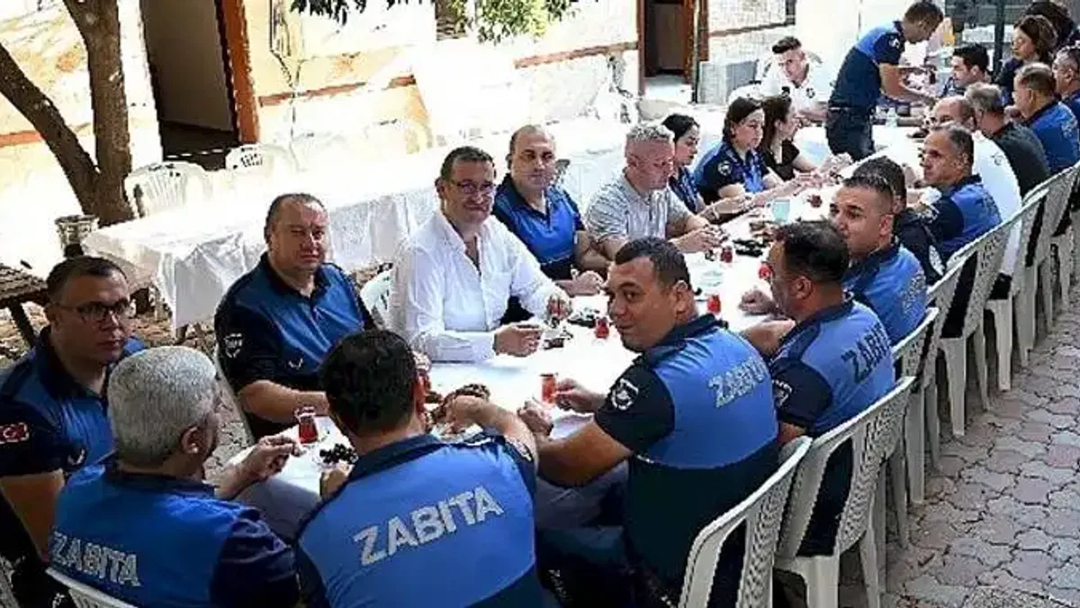 Kemer'de Zabıta Haftası kutlaması