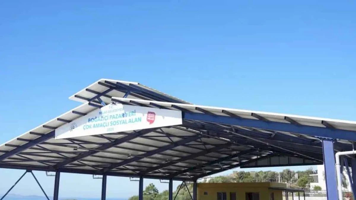 Milas Boğaziçi’nde Sosyal Yaşam Alanı açılıyor