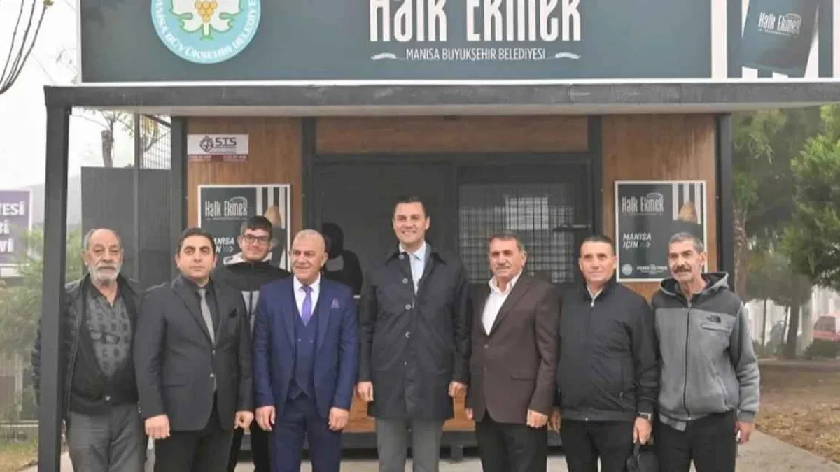 Manisa'da yeni Halk Ekmek büfesi
