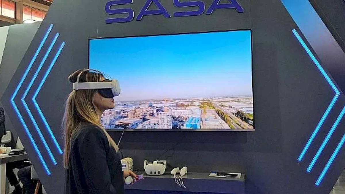 SASA, Adana'daki tesislerini İstanbul'da VR ile gezdirdi