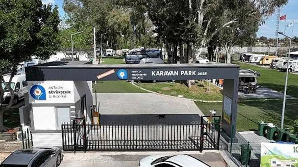 Karavan Park, tatilcilerin gözdesi oldu