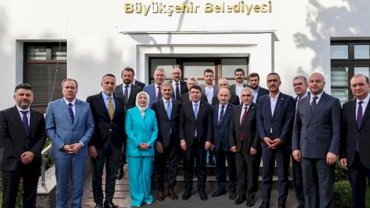 Başkan Alemdar Adalet Bakanı Tunç’u ağırladı