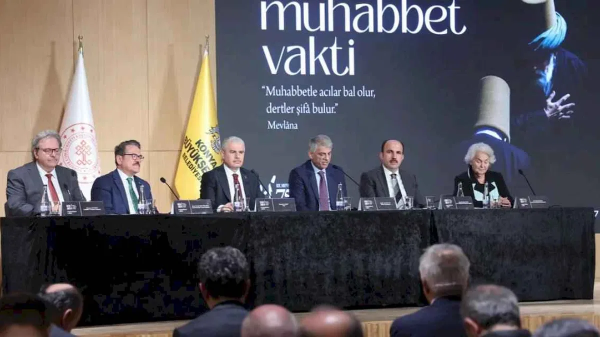 Konya'da bu yıl 'Muhabbet Vakti'